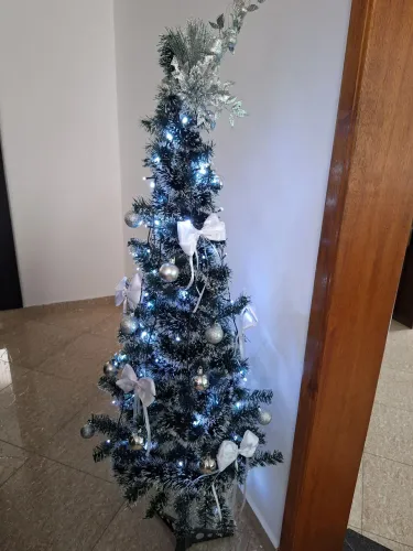 Árvore de natal decorada