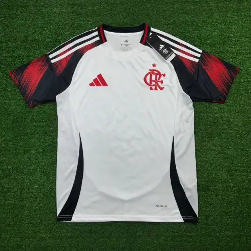 CAMISA FLAMENGO II BRANCA. KIT CAMISA E SHORT