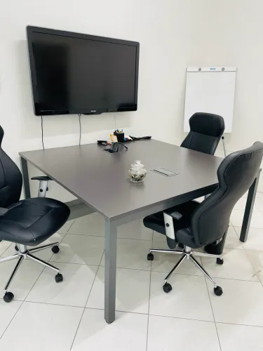 Mesa coworking reunião escritório