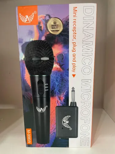 Microfone Sem Fio Dinâmico LTOMEX M-996W
