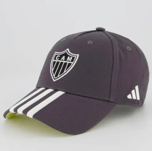 Boné Aba Curva Atlético Mineiro<br>adidas Escudo - Strapback - Adulto