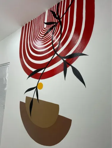 Serviços de pintura e criação de artes em parede 