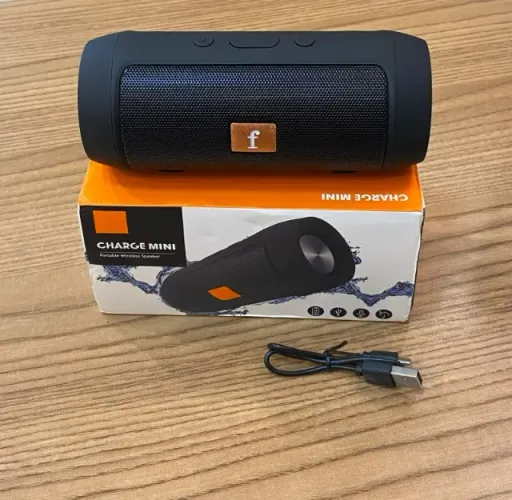 Caixa de Som Bluetooth com Radio FM USB Charge Mini