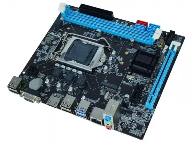 Placa Mãe LGA 1155 Para Intel 2ªe 3ª Geração Rev 2.0 mATX DDR3 + Instalação Gratis