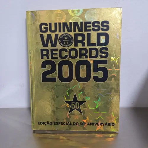 Guinness World Records 2005 - Edição Especial 50 aniversário- Perfeito Estado