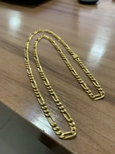 Corrente ouro 18k com 63 centímetros 