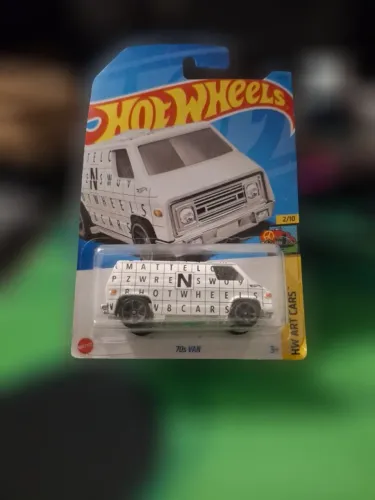 Hot Wheels 70s Van Lacrado HW Art Cars