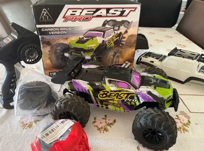 CARRINHO RC 4x4 50KM/H BEAST PRO