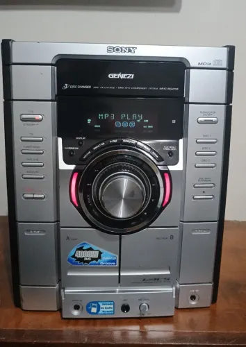 Central Sony 360W RMS com saída p/ Subwoofer amplificada