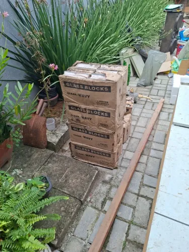 Vendo tijolos de vidro