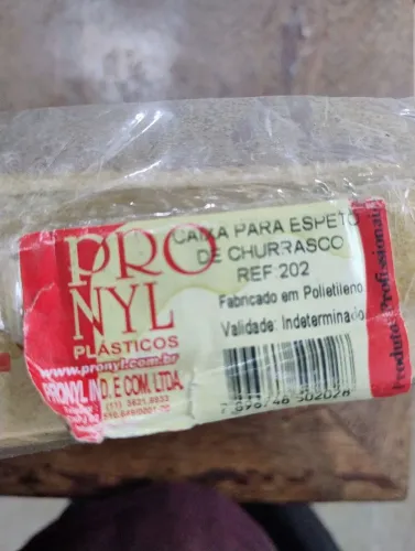 Caixa formadora de espeto para churrasco!