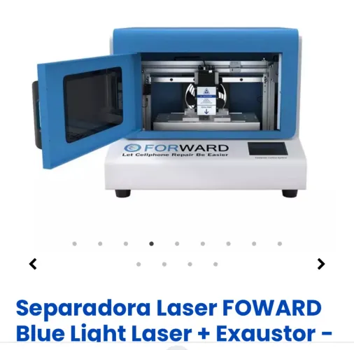 Separadora Laser FOWARD Blue Light Laser + Exaustor -
