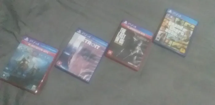 Gta 5, God of War, The Last of Us e Detroit become human