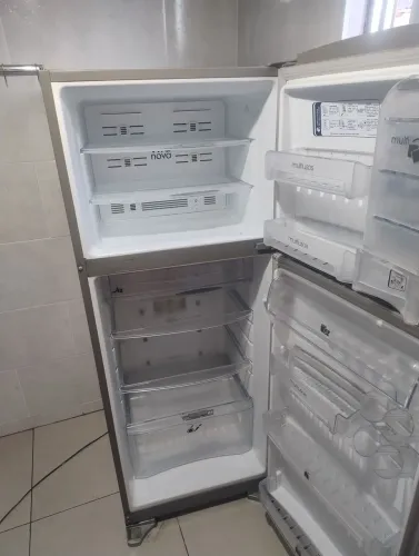 Geladeira inox