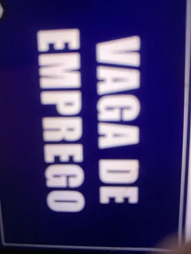 Vaga de emprego 