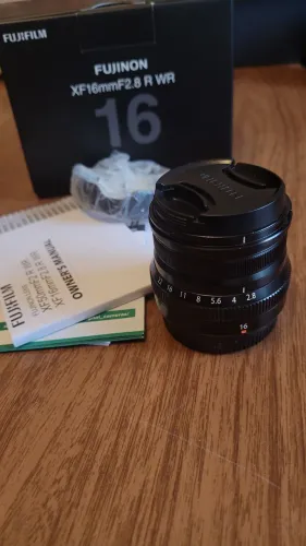 Lente Fuji 16mm 2.8