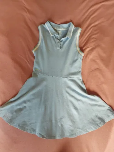 Vestido Zara Azul infantil lindo tam 9/10