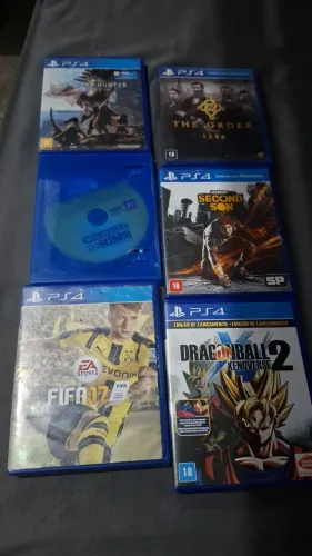 Vendo jogos de ps4