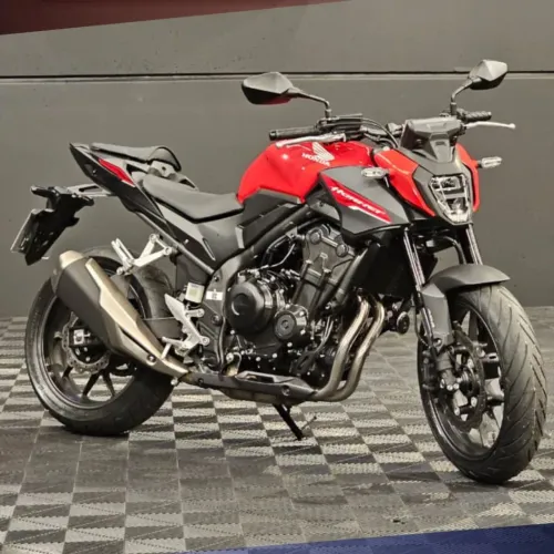  Honda Hornet 500 2026 Vermelha 