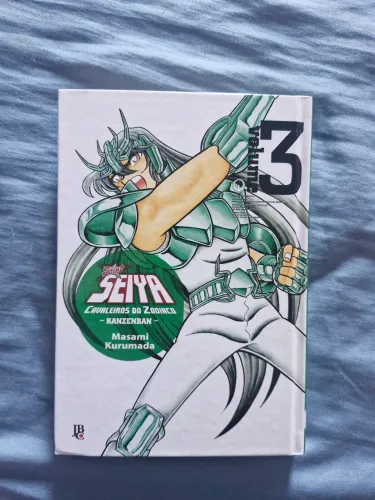 Mangá saint seiya volume 3