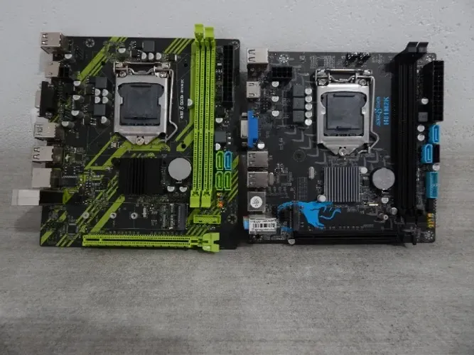 Kit Placa Mãe 1150 e 1155  (Sem Espelho)  2 Placas pelo preço de 1....