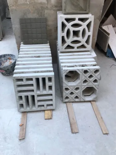 ? Cobogó de Concreto Reforçado - Modelo Decorativo para Construção e Fachada