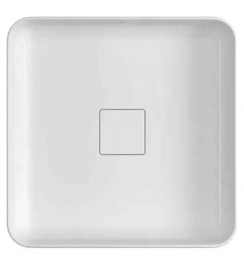 Cuba Apoio Deca Slim 40x40 Quadrada Branca Acabamento Brilho Cor Branco