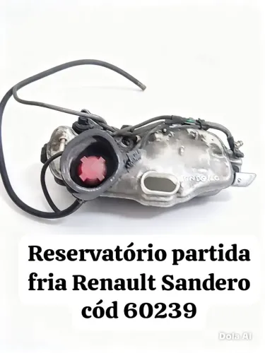 Reservatório partida fria Renault Sandero