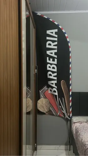 Bandeira de barbearia