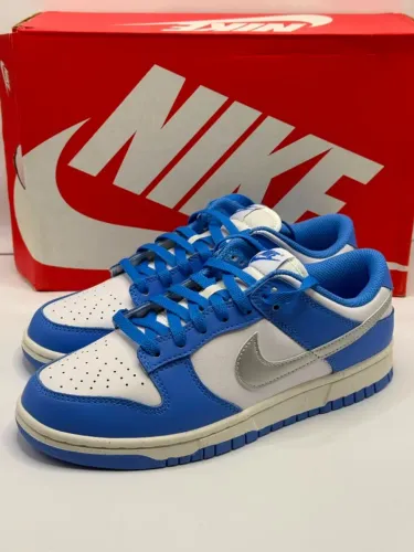 Tenis nike dunk low azul Tam 40