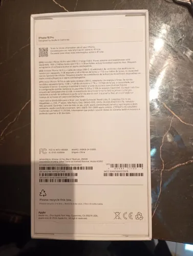 Caixa iPhone 15 pro