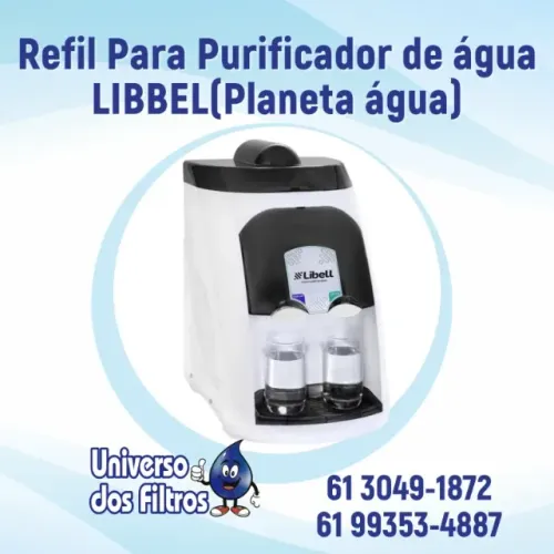 Refil Filtro Libell Acquaflex Press Press Baby Press Side | Entrega Rápida DF