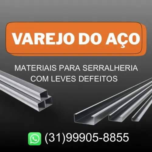 Perfil tubo e metalon - Leves defeitos