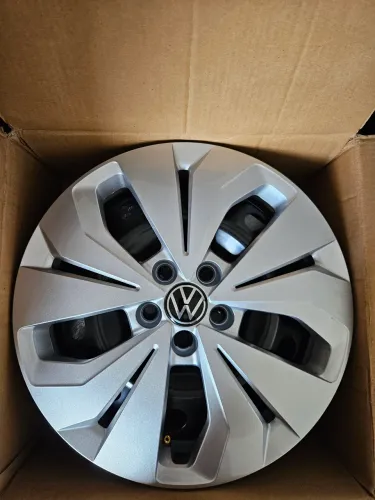 Rodas de ferro T-cross aro 16 com calotas
