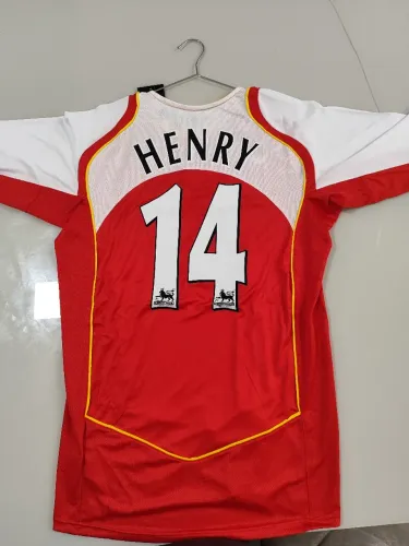 Camisa retrô Arsenal 2004 nova