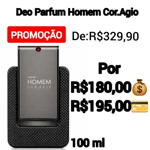 Natura Homem Coragio Deo Parfum-Natura