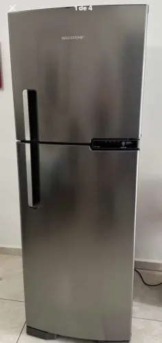 Geladeira inox 110 vt Nova