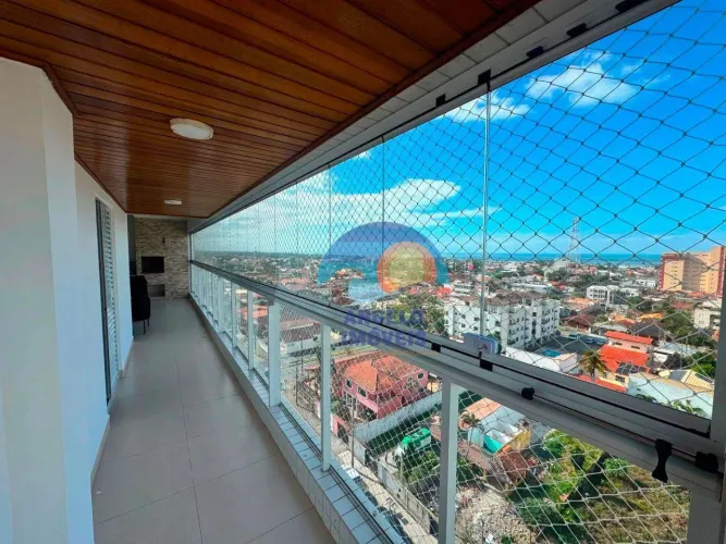 Apartamento com 3 dormitórios para alugar, 120 m² por R$ 7.605/mês - Centro - Peruíbe/SP