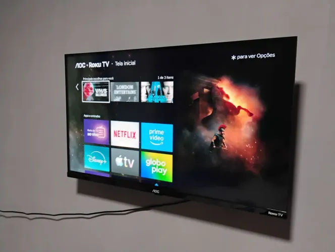 SmartTV 32 polegadas ROKU