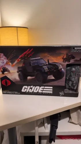 G.I. Joe Classified Series #120, Cobra Night Attack 4-WD Stinger & Driver