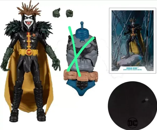 Robin McFarlane DC death metal action figure