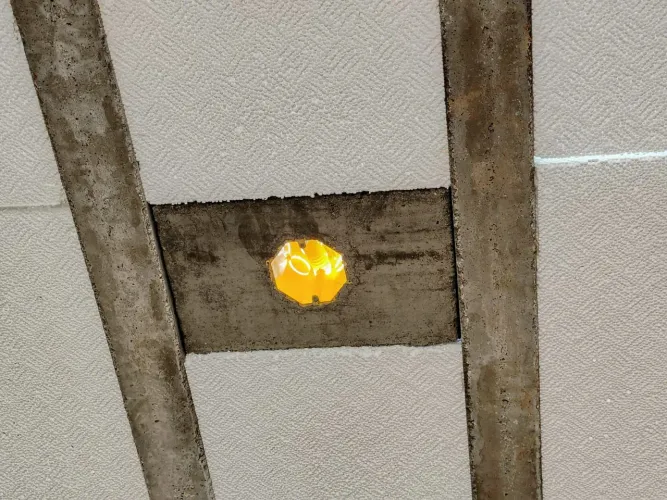 Caixa de Luz de concreto