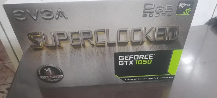 Placa de Vídeo EVGA GTX 1050 2GB (Com Defeito)