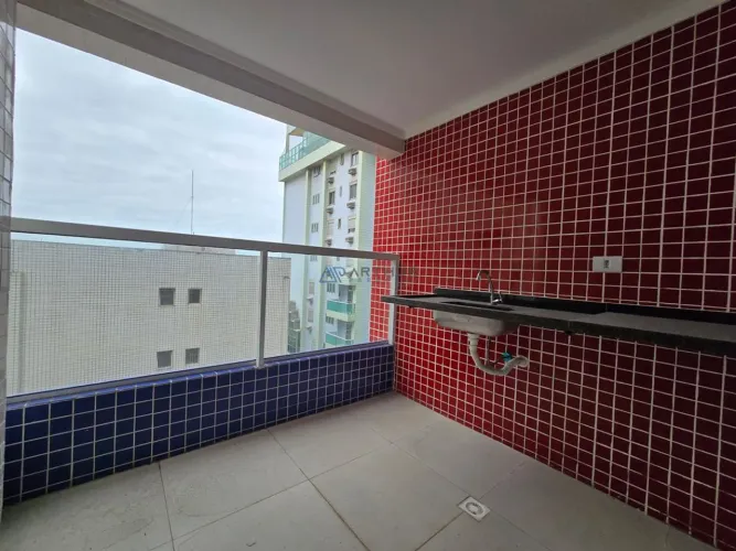 Apartamento para locação em Praia Grande com 2 quartos sendo 1 suíte