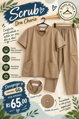 Conjunto Scrubs Dra Cherie
