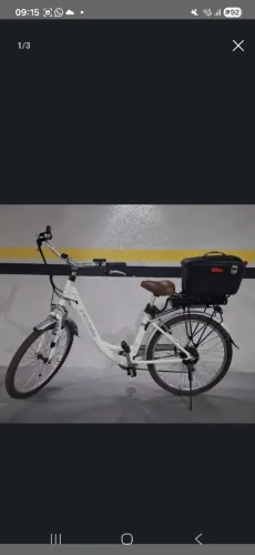 Bike elétrica. 