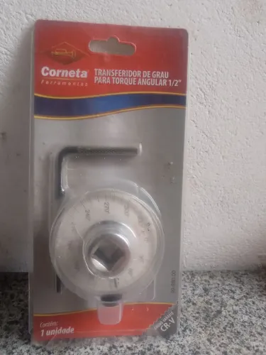 Transferidor de grau corneta de 1/2. Somente ligações.