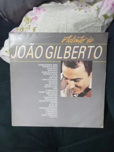 LP disco de vinil duplo O Talento de João Gilberto