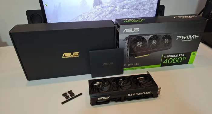 Placa de Vídeo Asus Prime NVIDIA GeForce RTX 4060 Ti OC Edition, 8gb, GDDR6, DLSS, Ray T.