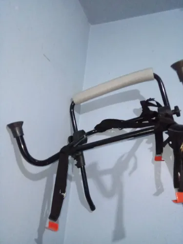 <br>Suporte Transbike de Porta-Malas para Carro (Até 2 Bikes)